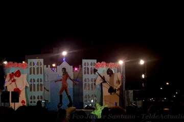 Drag Arush, reinona de las fiestas de Ayatima de Marzagán (Foto Francisco J. Santana)